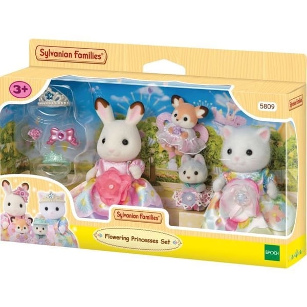 Prinsesser i blomsterkjoler - SYLVANIAN FAMILIES - 5809