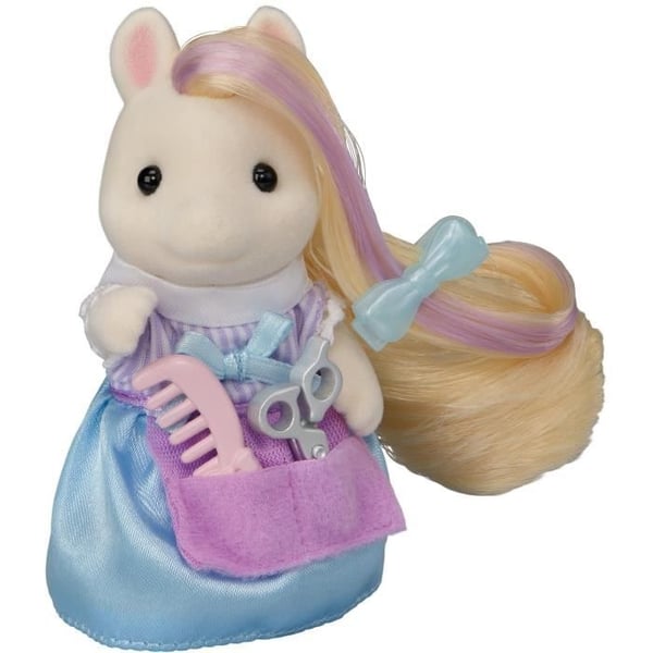 SYLVANIAN FAMILIES - Ponymoren og hendes frisørsæt