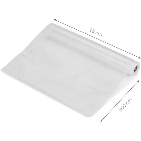 Vakuumforsegler - LIVOO - DOM503C - 80W - 2 funktioner - 28 cm x 3 m filmrulle inkluderet - Skæreblad