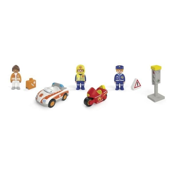 PLAYMOBIL Junior 71692 Hverdagshelte, Fra 12 måneder