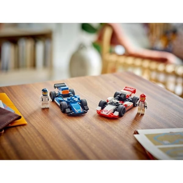 LEGO City 60464 Williams Racing og Haas F1 Racerbiler - Legetøj til 4-årige