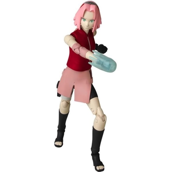 Anime Heroes figur - BANDAI - Naruto Shippuden - Haruno Sakura - 16 artikulationspunkter