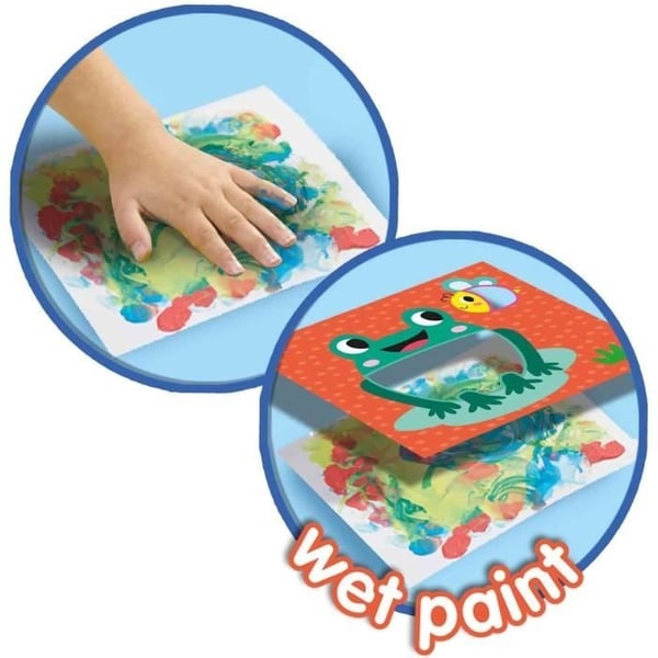 Øko-fingermalingskort - SES CREATIVE - Udtryk dig selv med fingermaling og papir.