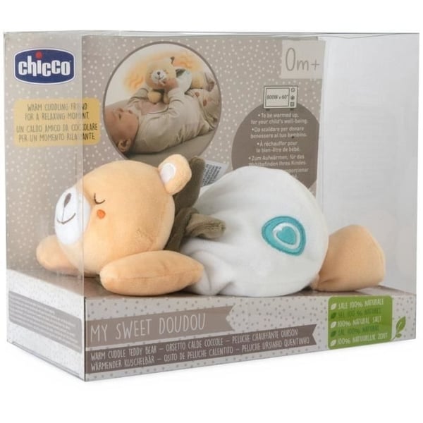Lämmitetty nallekarhupehmolelu - CHICCO - Beige - Syntymästä asti