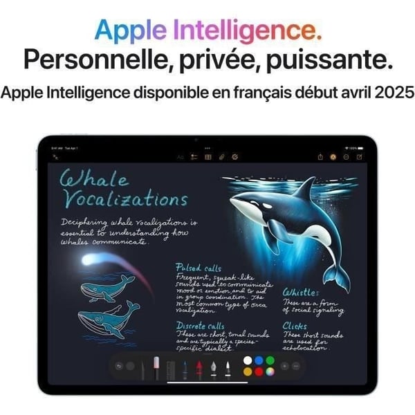 APPLE - iPad Air M3 (2025) - 11" - Wi-Fi - 256 GB - Rymdgrå