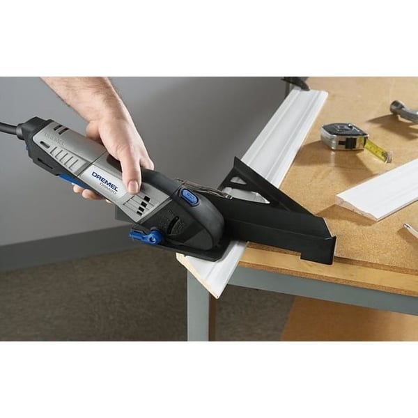 DREMEL S840 Skæreguide - til DSM20 Kompaktsav - Gerings-, smig- og lige snit