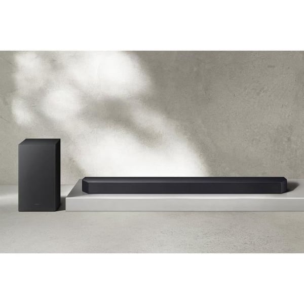 SAMSUNG HW-Q610F - Samsung Q-Series 3.1.2-kanals Soundbar - Trådløs Subwoofer - Dolby Atmos - Titanium Sort