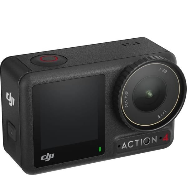 Actionkamera - DJI - Osmo Action 4 Adventure Combo - 1/1,3 tommer sensor - 4K/120 fps - Ultravidvinkel på 155