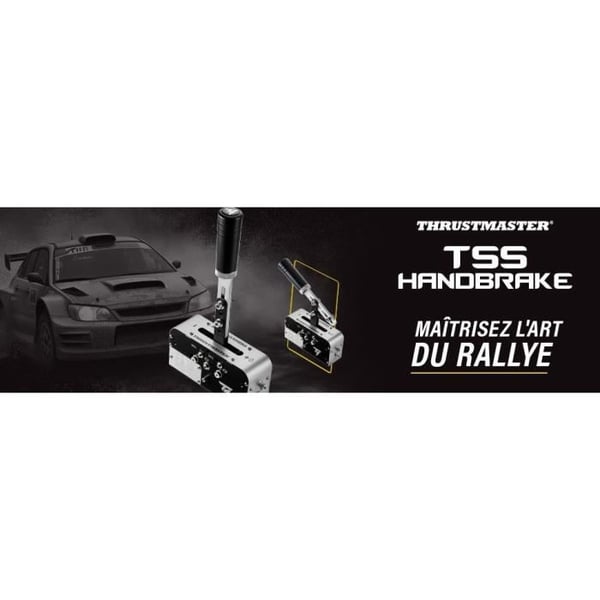 Progressiv håndbremse og sekventiel gearkasse - THRUSTMASTER - TSS Håndbremse WW VERSION - Mestrer kunsten at køre rally