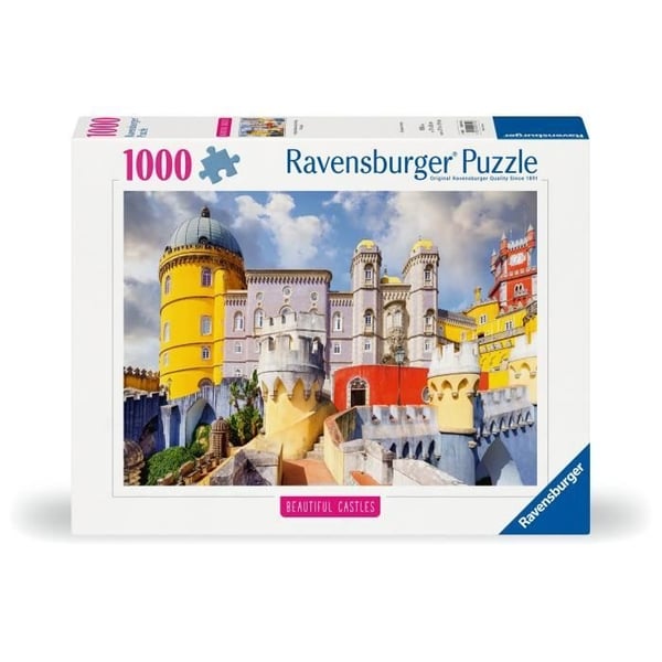 Puslespil 1000 brikker Pena Nationalpalads, Portugal, Highlight Collection, fra 14 år, Palads, 12001314, Ravensburger