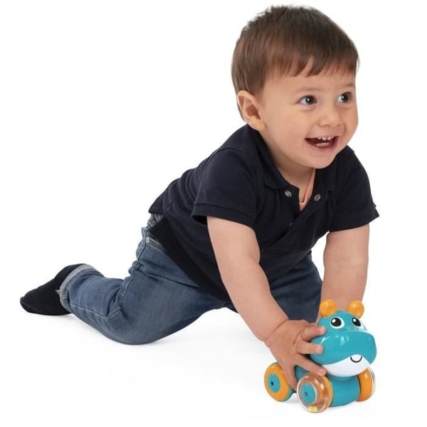 CHICCO - Hippo Sprint&go - Blå og orange - Fra 6 måneder