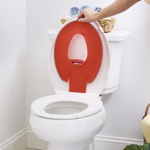 DISNEY BABY-CARS - Universal selvklæbende børnetoiletforkorter?, innovativ, hurtig installation, semi-permanent