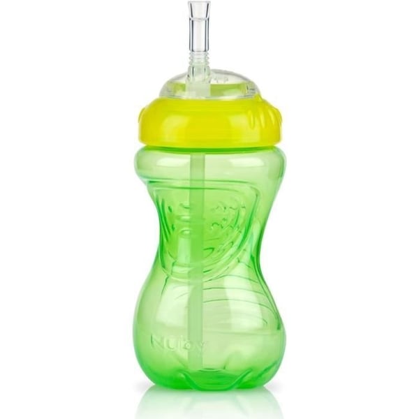 NUBY 3-pak lækagesikre kopper med fleksible sugerør - Unisex