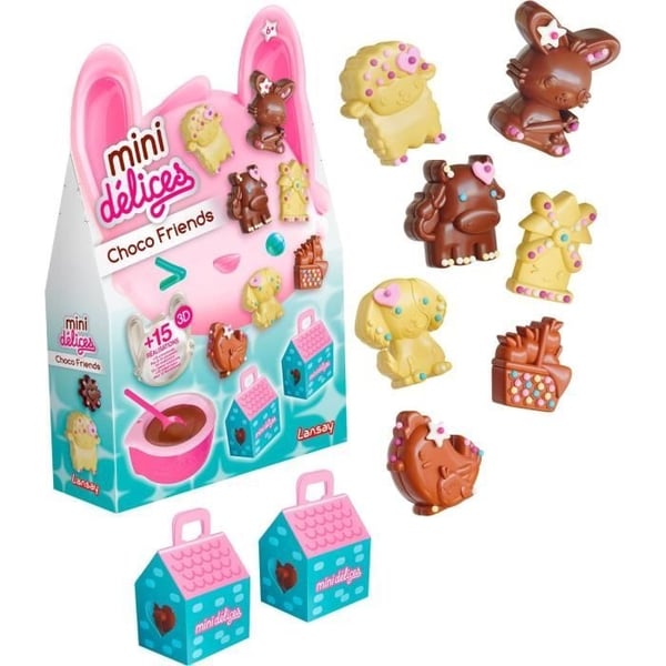 Mini lækkerier - LANSAY - Choco Friends - Fra 6 år