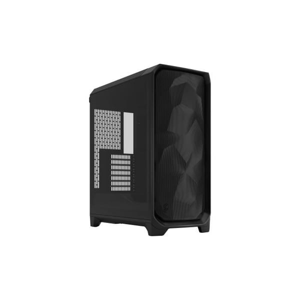 PC-chassi - FRACTAL DESIGN - Meshify 3 TG - E-ATX (277 mm) - 3 fläktar - 20 Gbps USB Typ C - Svart