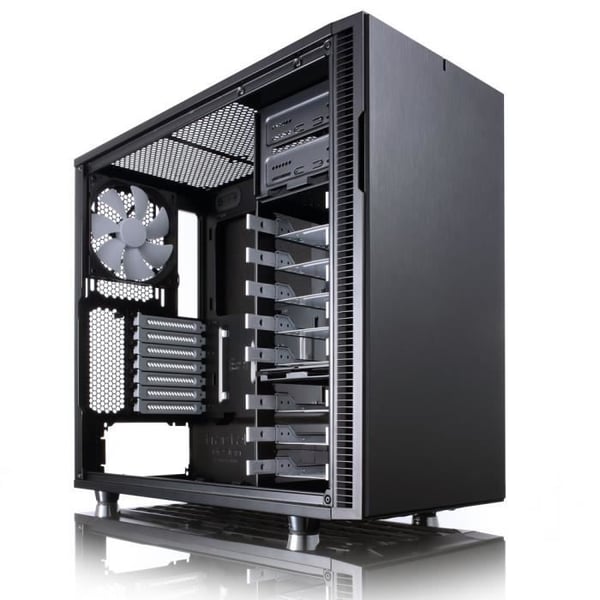 FRACTAL DESIGN Define R5 PC-kabinet - Miditower - Sort - ATX-format (FD-CA-DEF-R5-BK)