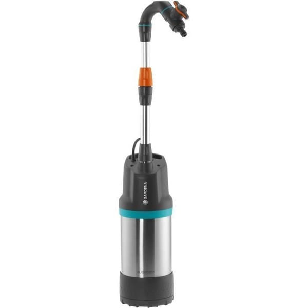 Regnvattenpump 4700/2 rostfritt stål auto - GARDENA - Flödeshastighet 4700l/h - Tryck 2,5 bar