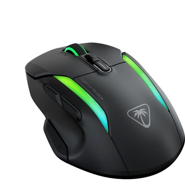 Turtle Beach Kone™ II Air trådløs gamingmus - ergonomisk - sort, Bluetooth, 26.000 DPI, 4D-scrollehjul
