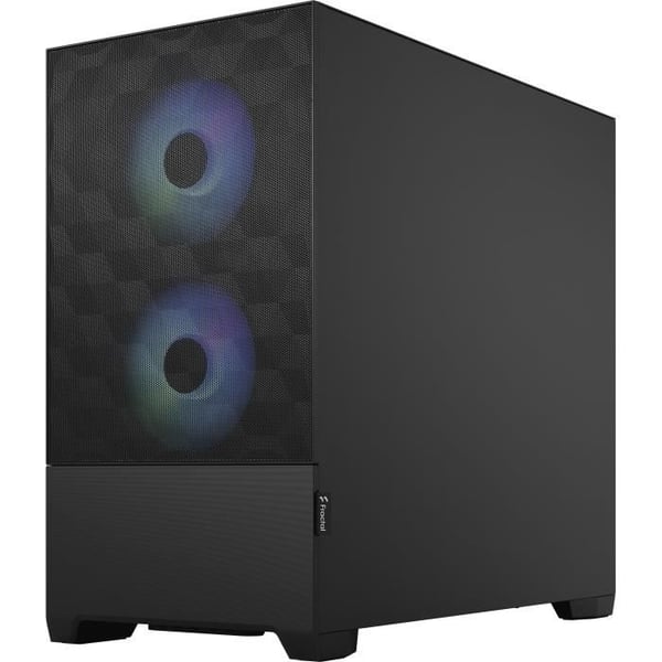 FRACTAL DESIGN - Pop Mini Air RGB Black TG - PC-kabinet - Sort (FD-C-POR1M-06)