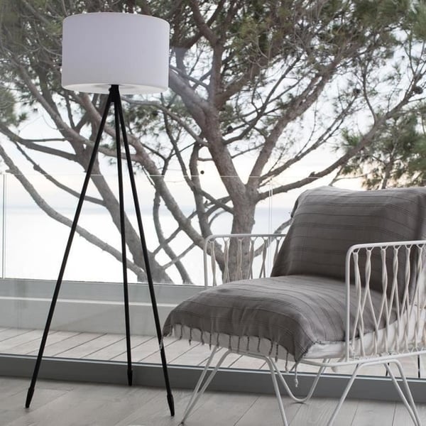 Johdoton lattiavalaisin - LUMISKY - TAMBOURY - K150 cm - Himmennettävä monivärinen LED