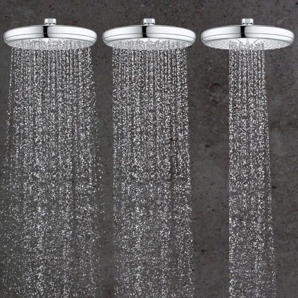GROHE Vitalio Start 210 hovedbruser - enkelt stråle - vandbesparende - 1/2 gevindtilslutning - 26415000