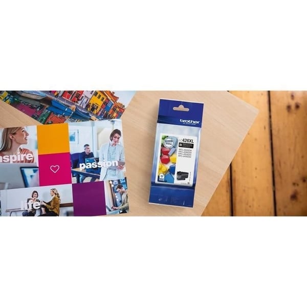 LC426XLBK blækpatron - BROTHER - Sort med høj kapacitet, 6000 sider - Til MFC-J4340DW, MFC-J4540DW og MFC-J4540DWXL