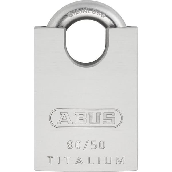 Hänglås - ABUS - 90RK/50 - Skyddad bygel - Utbytbar cylinder - Väderskydd