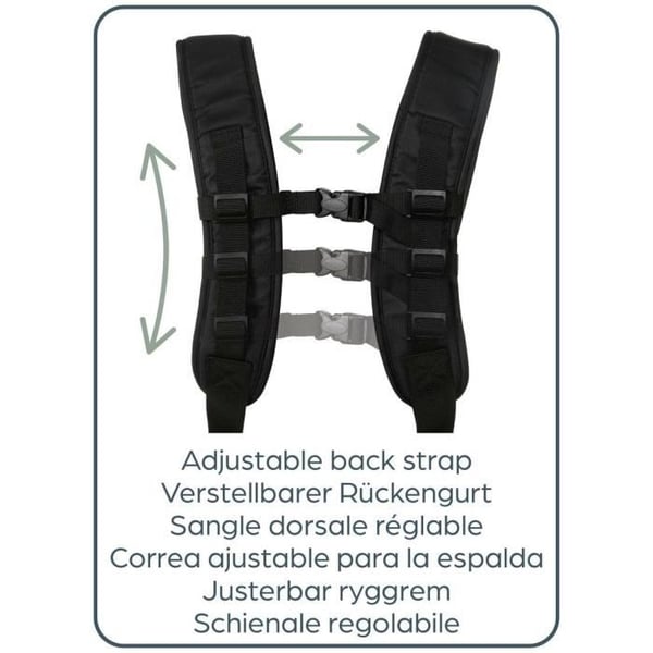 Bæresele - DREAMBABY - 3-sidet On-the-Move - Sort