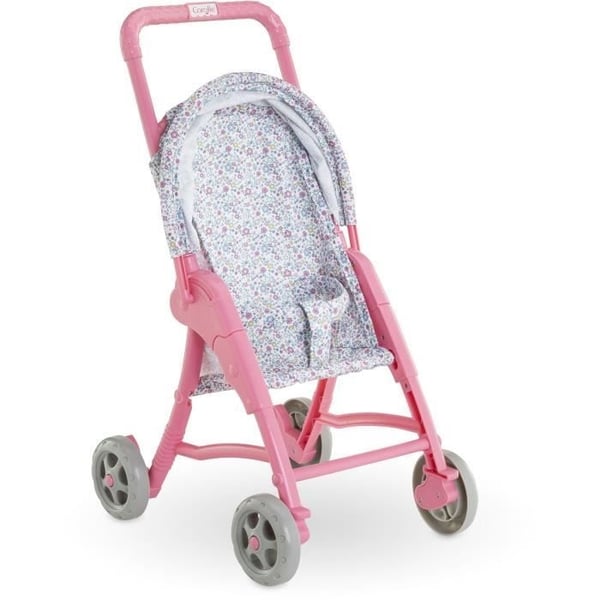 Dukketilbehør - COROLLE - Blomsterklapvogn - til 30 cm babydukke - fra 18 måneder