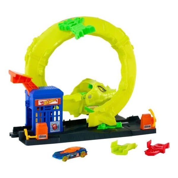Hot Wheels - Looping Serpent Sæt med støbt bil - Hot Wheels - JBM63