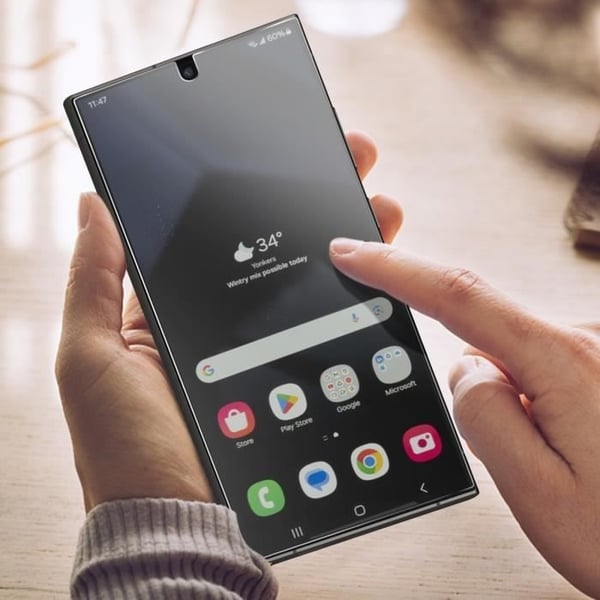 Galaxy S25 Ultra heijastamaton näytönsuoja