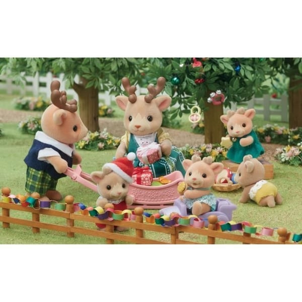 Nukke - SYLVANIAN FAMILIES - Poroperhe - Valkoinen - Sekoitus - 5692