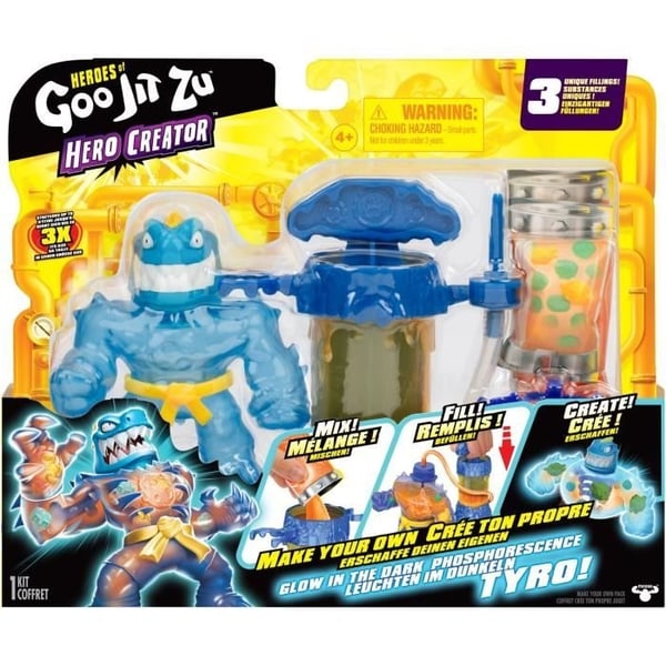 Figur - HERoE OF GOO JIT ZU - Skaberen røntgen Tyro - 11 cm