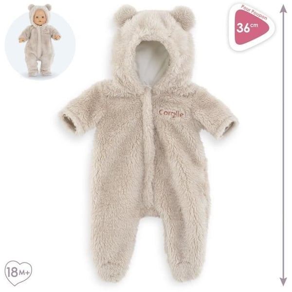 Pilote Ourson - COROLLE - Tøj - Til 36 cm dukke - Fra 2 år