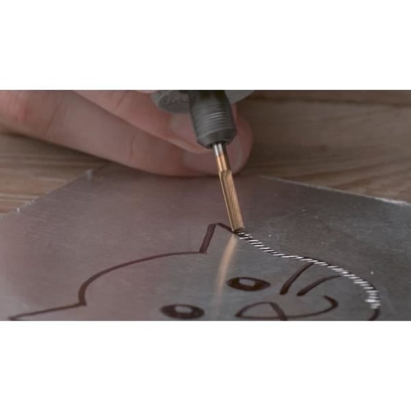 Dremel Max 9901 Wolframkarbidkværn - ø3,2 mm cylinder