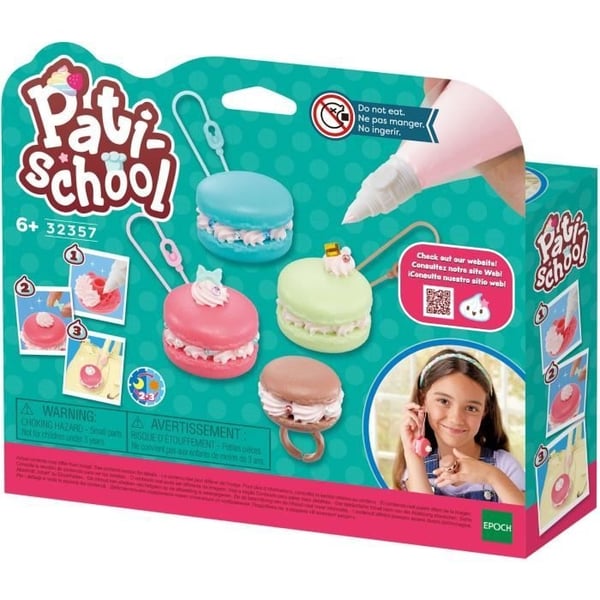 Makaron-kreationssættet - Pati-School - 32357