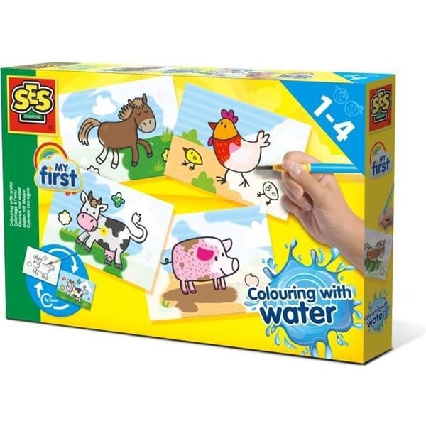 SES CREATIVE - 14455 - Vandfarver - Bondegårdsdyr