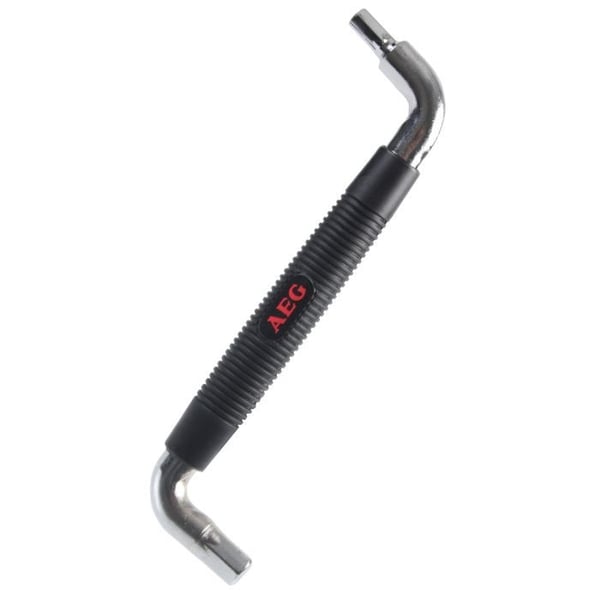 Sexkantsavloppsnyckel - AEG - dubbel sexkant 8-12mm - ergonomiskt halkfritt handtag