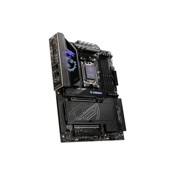 Bundkort - MSI - MPG X870E CARBON WIFI - Wi-Fi 7, 5G LAN, USB 40 Gb/s, RGB LED, ekstra PCIe