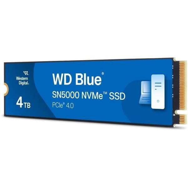 WESTERN DIGITAL - WDS400T4B0E - Intern SSD-harddisk - 4 TB - WD Blue - SN5000 - NVMe