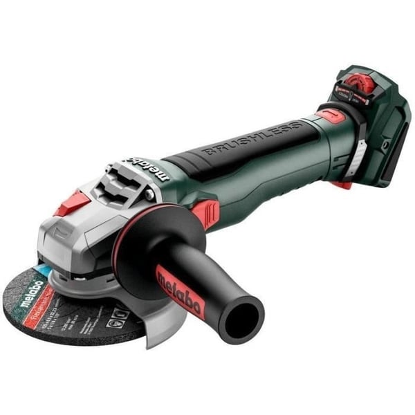 Akkuhiomakone - METABO - WVB 18 LT BL 11-125 Quick - 18V - Betoni - Ammattilaiset