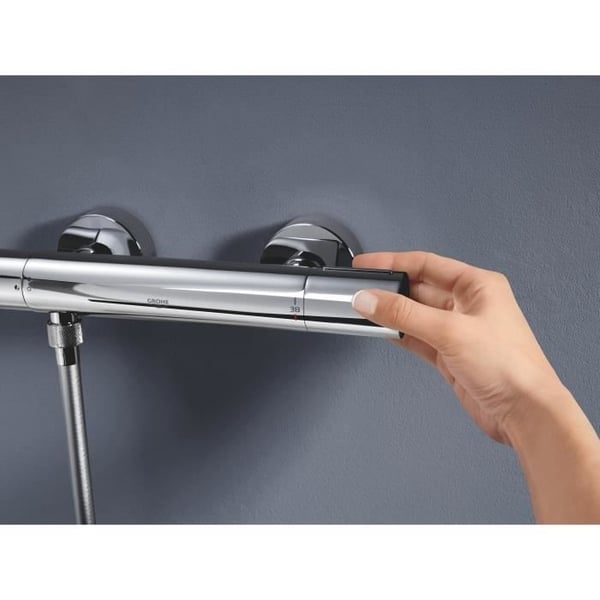 GROHE Precision Get -termostaattisuihkusekoitin, seinäkiinnitys, lämpötilan ilmaisin, integroidut suodattimet, 34773000