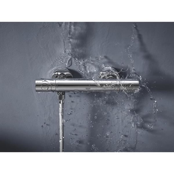 GROHE Precision Get -termostaattisuihkusekoitin, seinäkiinnitys, lämpötilan ilmaisin, integroidut suodattimet, 34773000
