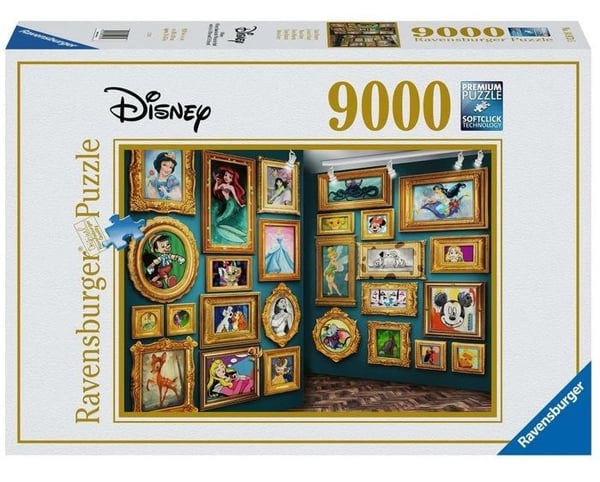 9000-palan palapeli Disney-museo - Ravensburger - Aikuisille - 14-vuotiaille alkaen