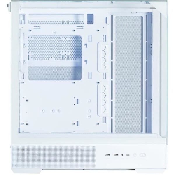 PC-kabinet - ZALMAN - P40 Prism - Uden strømforsyning - Miditower - ATX-format - Hvid