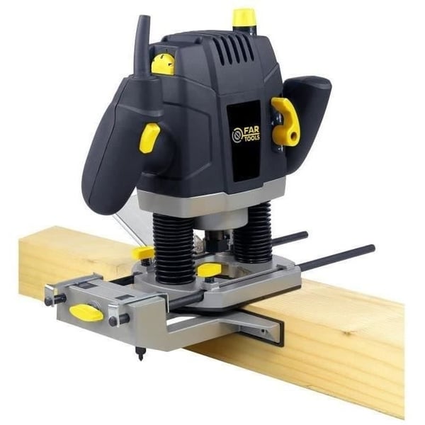 FARTOOLS PRO - ER 1300 sähköjyrsin 1300 W, 8/12 mm:n kiristysholkkikapasiteetti - 115470