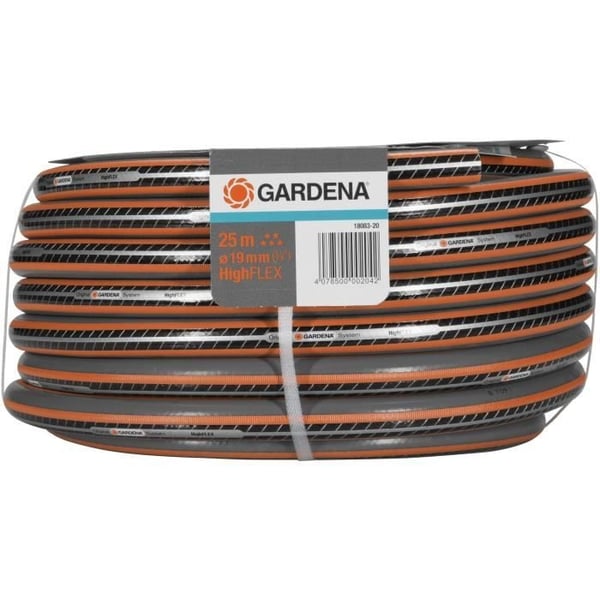GARDENA Comfort HighFLEX -puutarhaletku - Ø19 mm - 25 m - solmuton ja mittapysyvä - 25 vuoden takuu