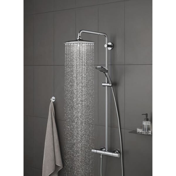 3-stråles håndbruser - GROHE - Vitalio Joy 110 Massage - Krom - Vandbesparende