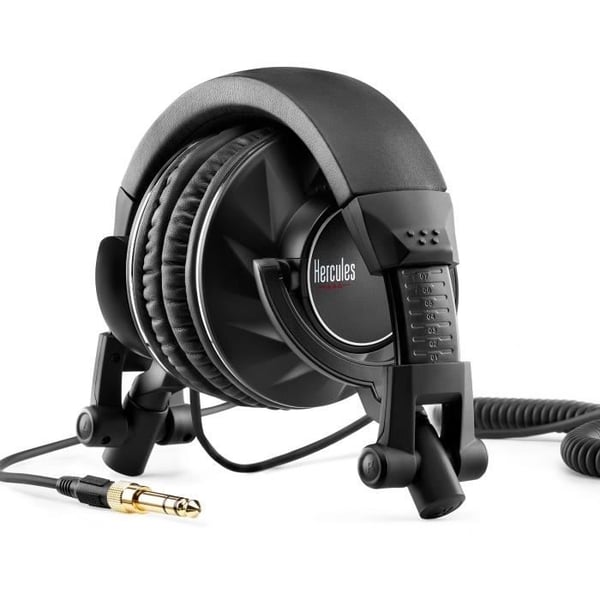HERCULES HDP DJ60 - Over-Ear Hovedtelefoner - Støjisolerende - Sort