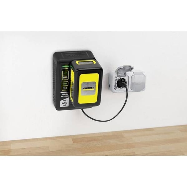 Hurtigoplader - 36V - KARCHER - til Kärcher 2,5 Ah og 5 Ah batterier